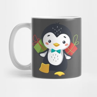 Christmas penguin Mug